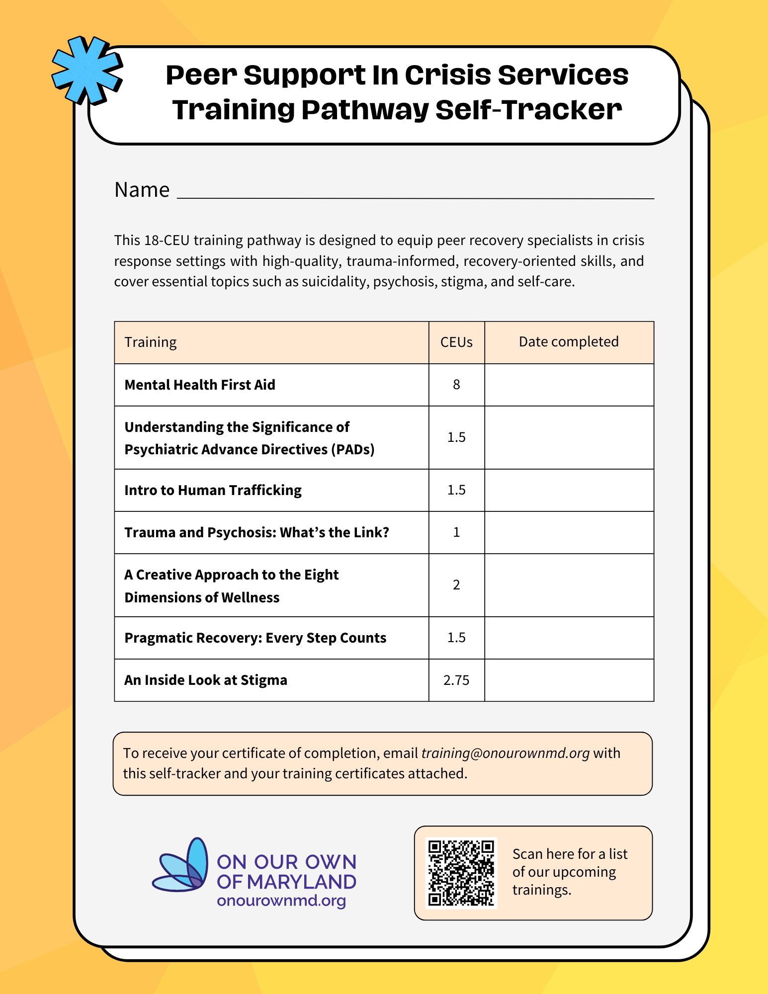 Website Content: Pioneering Pathways: OOOMD’s Peer Support in Crisis ...